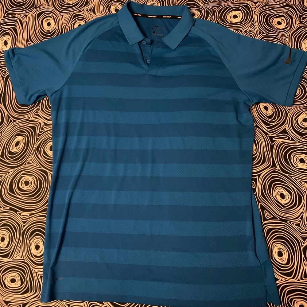 Blue Nike Golf Shirt NWT - Medium